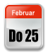 Do 25  Februar