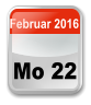 Mo 22  Februar 2016