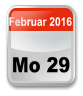 Mo 29  Februar 2016