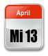 Mi 13 April