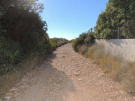 Wanderweg entlang der Kste